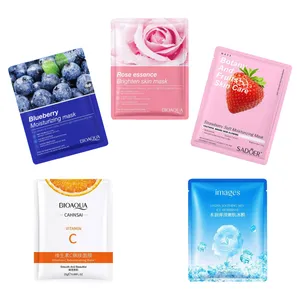 ماسک صورت بایو آکوا مدل 003 وزن 25 گرم مجموعه 5 عددی