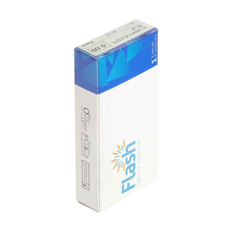 لنز چشم فلش مدل الیکسور رنگ زیتونی