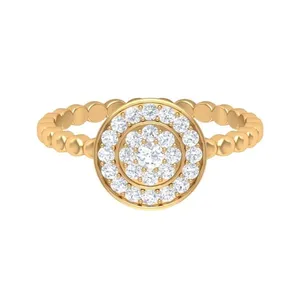  انگشتر طلا 18 عیار زنانه قیراط کد GH892