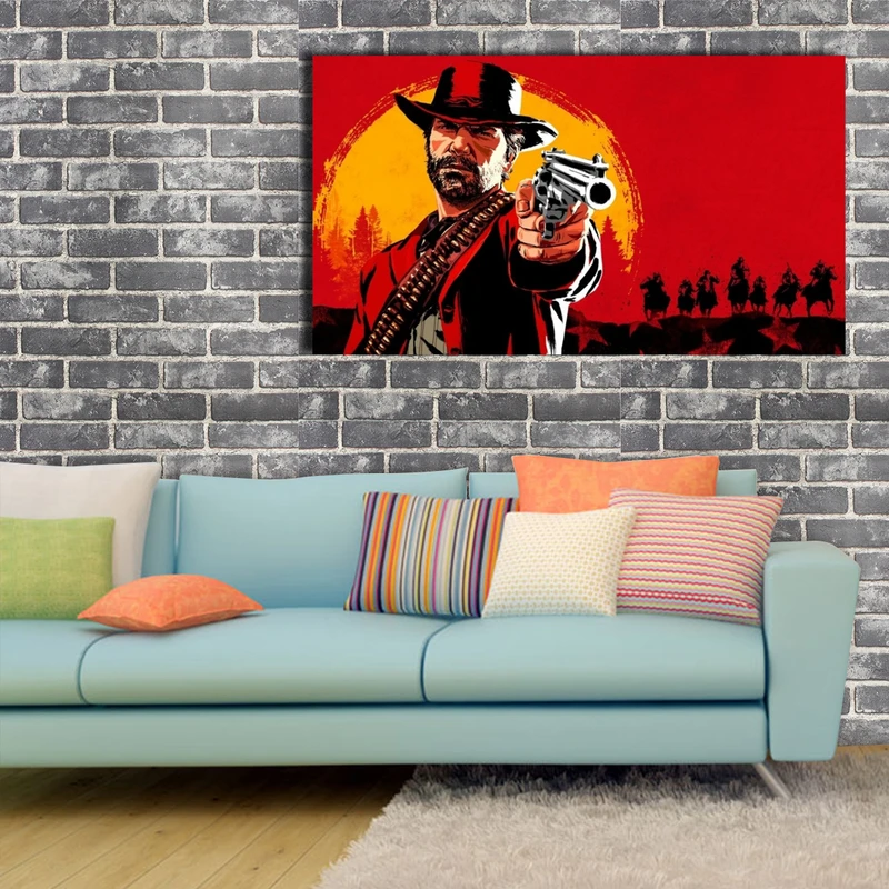 تابلو شاسی مدل Red Dead کد 2