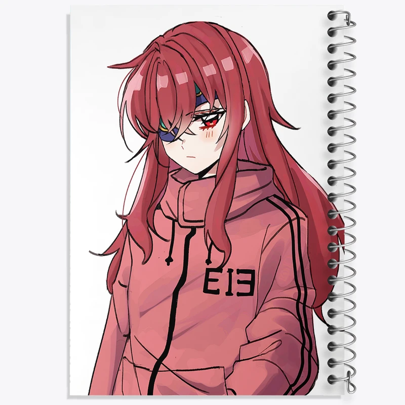 دفتر ژورنال نویسی 50 برگ خندالو مدل نقطه ای طرح ریون انیمه برج خدا کد 34941