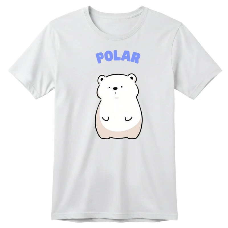 تی‌شرت آستین کوتاه بچگانه مدل خرس کد p7 