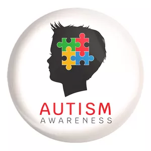 پیکسل خندالو طرح اتیسم Autism کد 26761 مدل بزرگ
