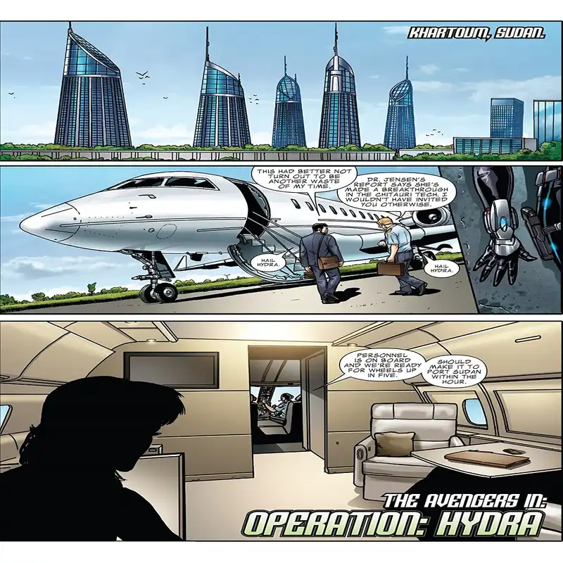 مجله THE AVENGERS #1 OPERATION HYDRA دسامبر 2017