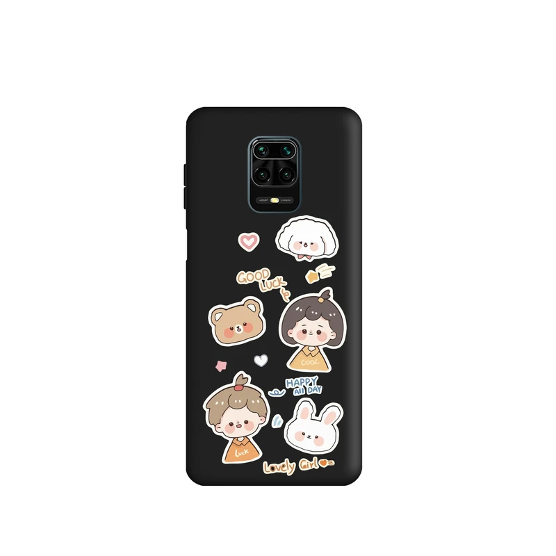 کاور طرح دخترانه کد t2324 مناسب برای گوشی موبایل شیائومی Redmi Note 9pro / Redmi Note 9s 
