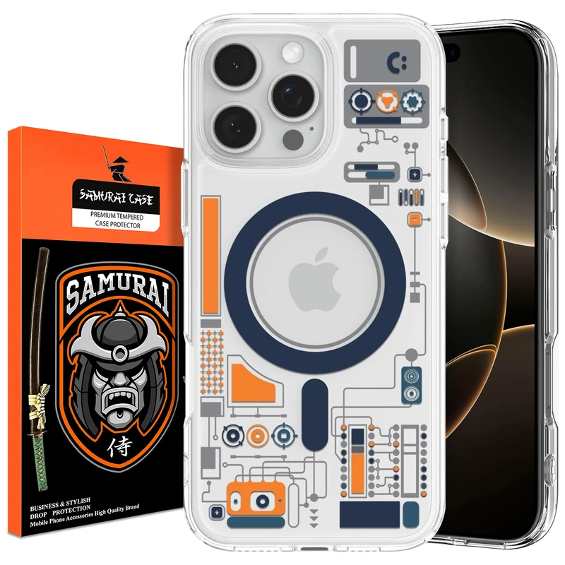 کاور سامورایی مدل SPG-Analogue مناسب برای گوشی موبایل اپل iPhone 16 Pro