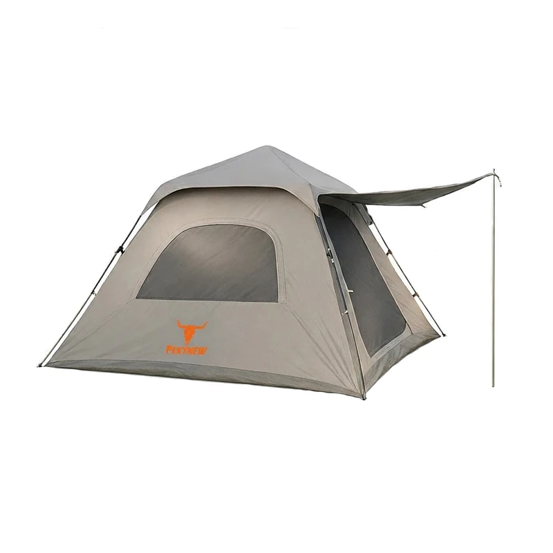 چادر کمپینگ 4 نفره پکینیو مدل اتوماتیک سایه بان دار