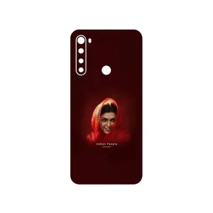 MAHOOT Portrait of an Indian Woman Cover Sticker for Xiaomi Redmi Note 8