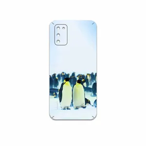 MAHOOT Penguin Cover Sticker for Samsung Galaxy A02S