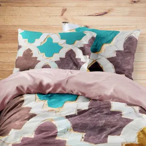 سرویس روتختی مدوپد طرح آستان مدل mod00511 یک نفره 4 تکه