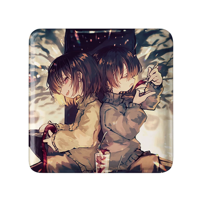 مگنت خندالو طرح بازی آندرتیل (Undertale) مدل مربعی کد 31789