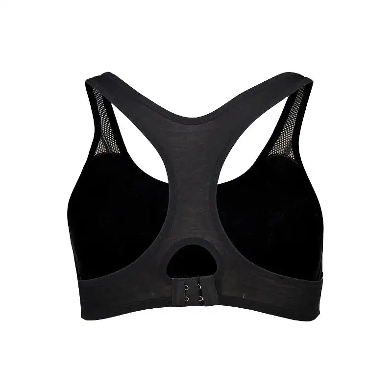 نیم تنه ورزشی زنانه مدل قهرمانی رنگ مشکی