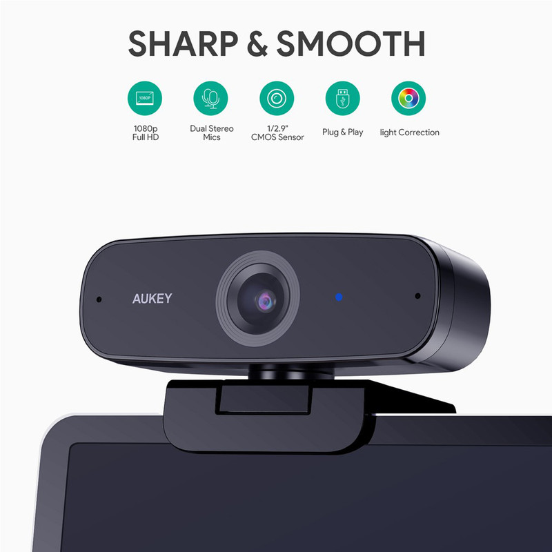 وب کم آکی مدل PC-W3 FHD 1080p