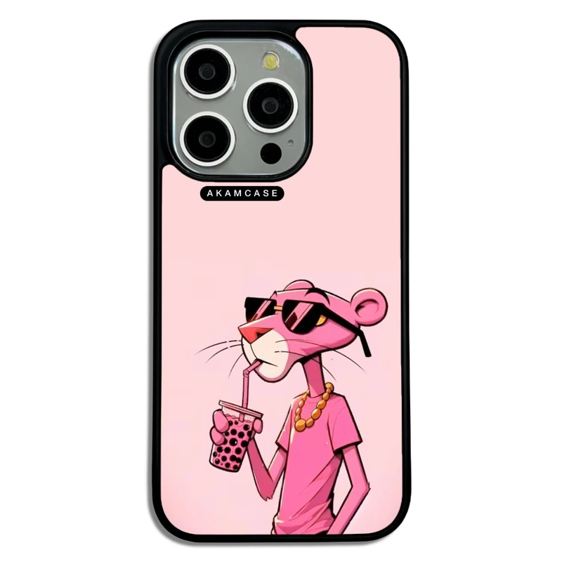 کاور آکام مدل AMC-WA15PRO-PINK PANTHER2 مناسب برای گوشی موبایل اپل iPhone 15 Pro