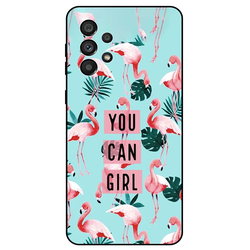 کاور مگافون طرح فلامینگو مدل 8032 مناسب برای گوشی موبایل سامسونگ Galaxy A73 5G