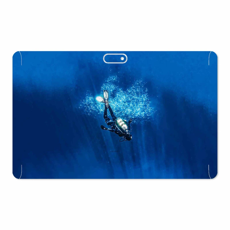 برچسب پوششی ماهوت مدل Scuba Diving مناسب برای تبلت جی ال ایکس W11 Plus
