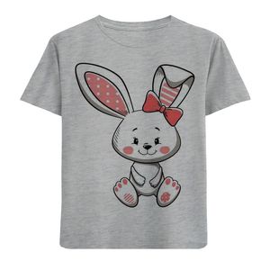 نقد و بررسی تی شرت آستین کوتاه دخترانه مدل خرگوش F407 توسط خریداران