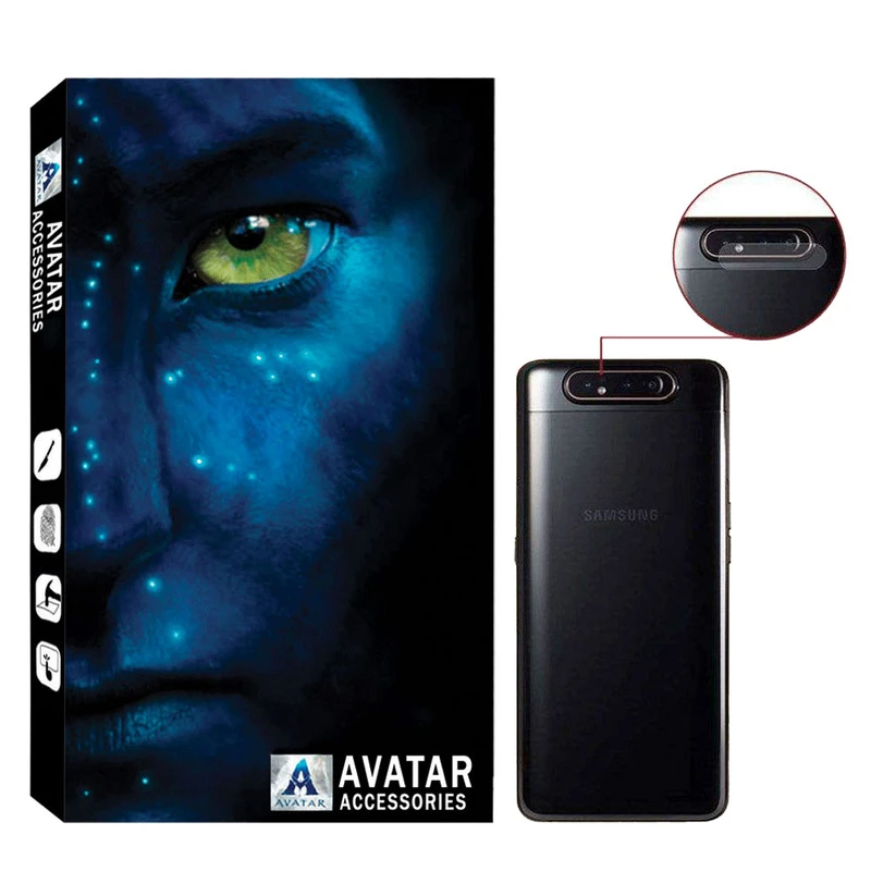 محافظ لنز دوربین آواتار مدل LAV-01 مناسب برای گوشی موبایل سامسونگ Galaxy A80