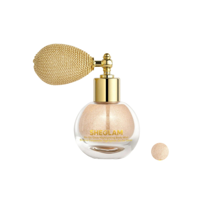 هایلایتر شیگلم مدل Champagne Shimmer شماره 01 رنگ طلایی