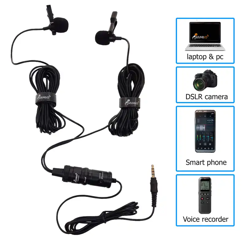 میکروفن یقه ای سوندکو مدل CM Pro Plus