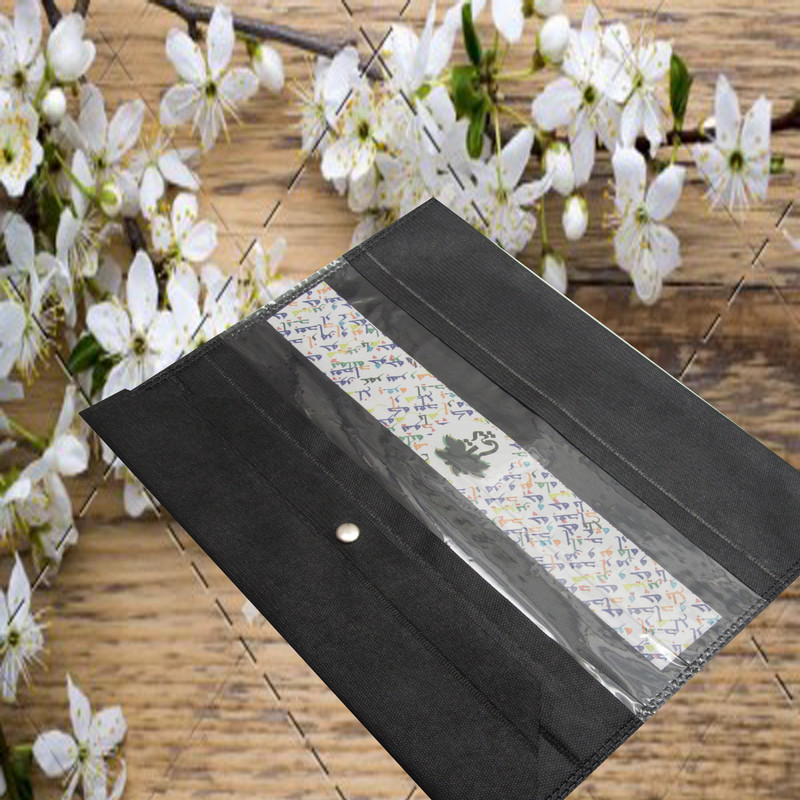 پوشه دکمه دار تیما مدل طلق دار