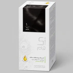  Zi Fam 1 Natural Black Hair Color Kit 50 ml