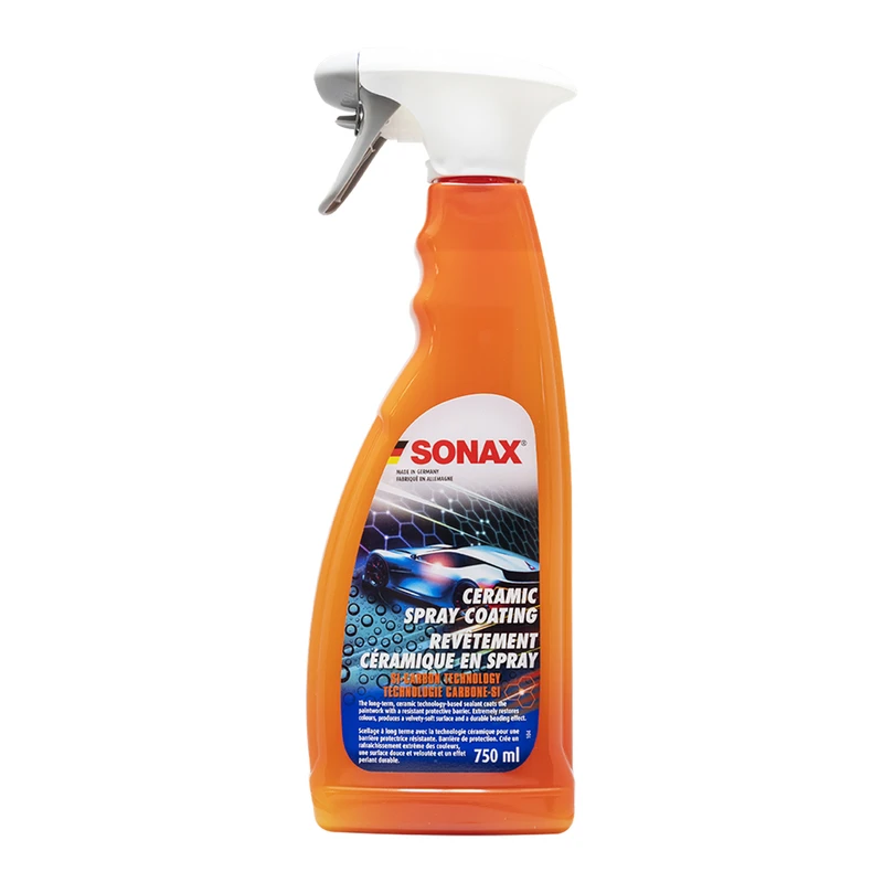 اسپری پوششی بدنه خودرو سوناکس مدل Ceramic Spray Coating کد 883200 حجم 750 میلی لیتر