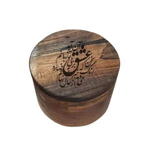 جعبه جواهر چوبی مدل شعر