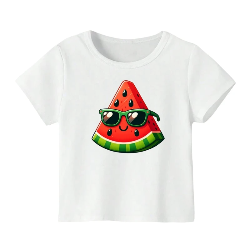 تی شرت آستین کوتاه بچگانه مدل هندوانه یلدایی کد 41