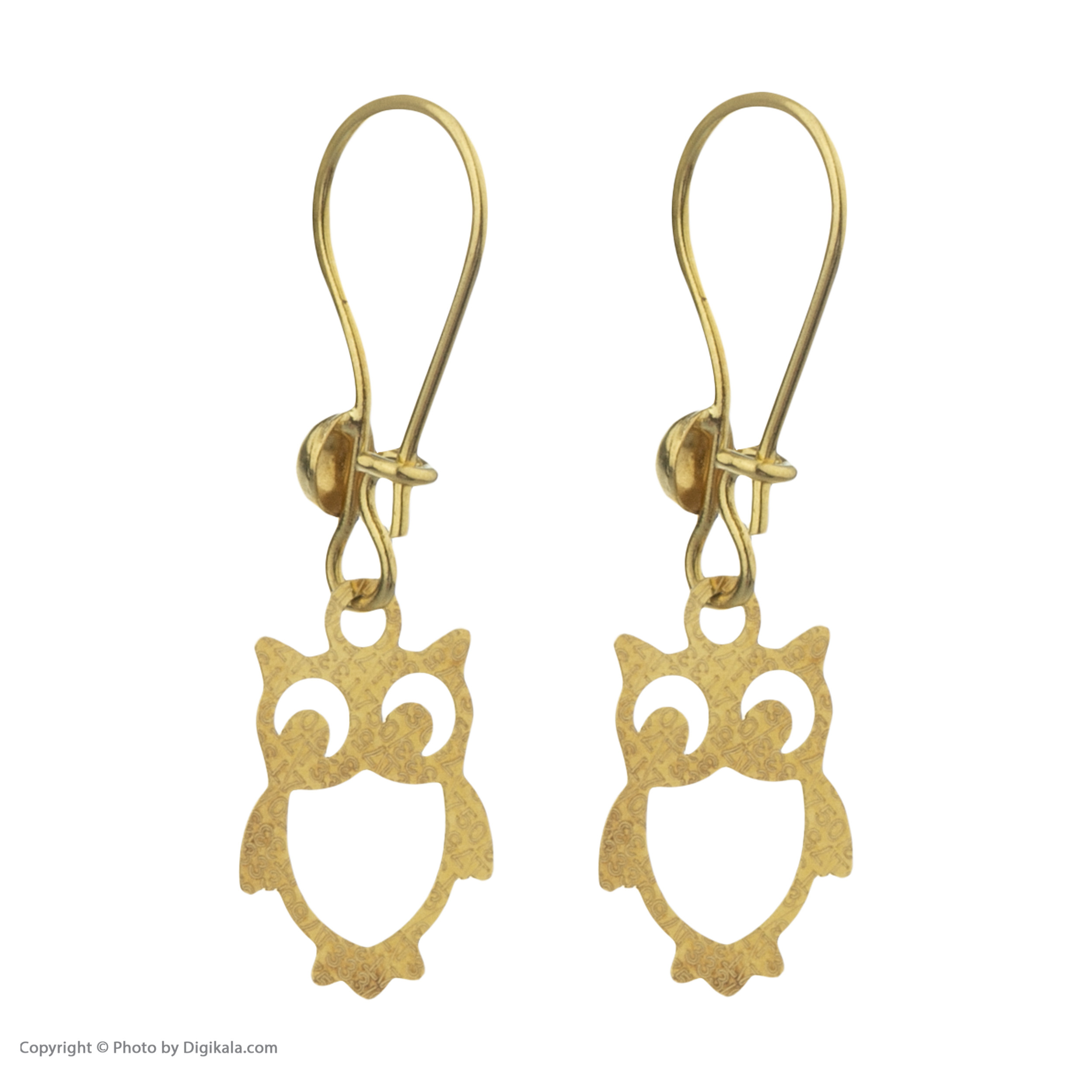 نیم ست طلا 18 عیار دخترانه مایا ماهک مدل MS0507