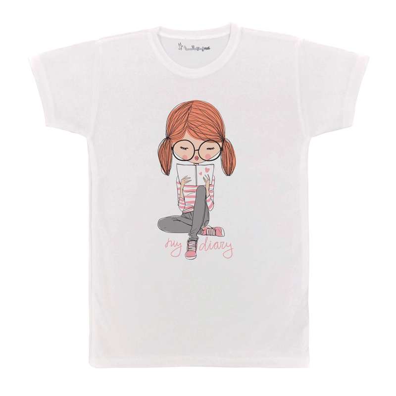 تی شرت بچگانه پرمانه مدل cute کد pmt.2198