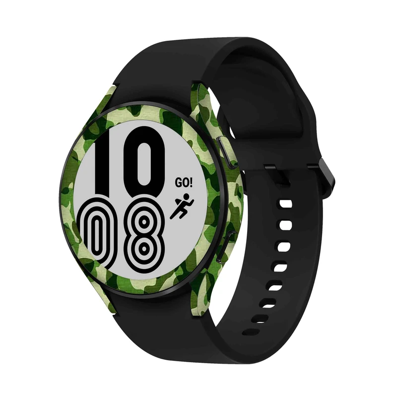  برچسب ماهوت طرح Army-Green-2 مناسب برای ساعت هوشمند سامسونگ Watch4 44mm