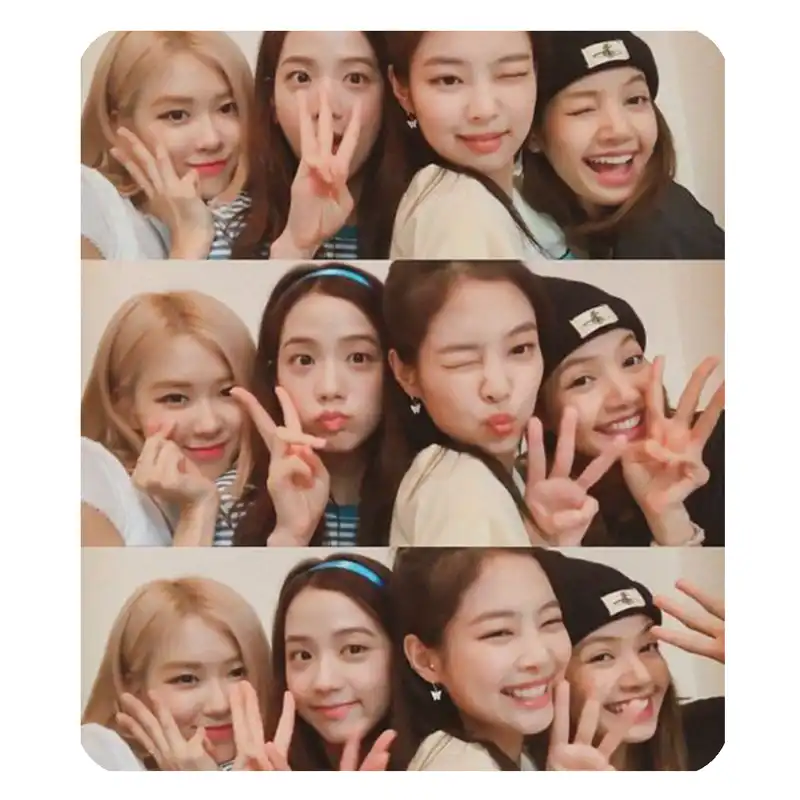 ماوس پد طرح گروه موسیقی بلک پینک کد P5