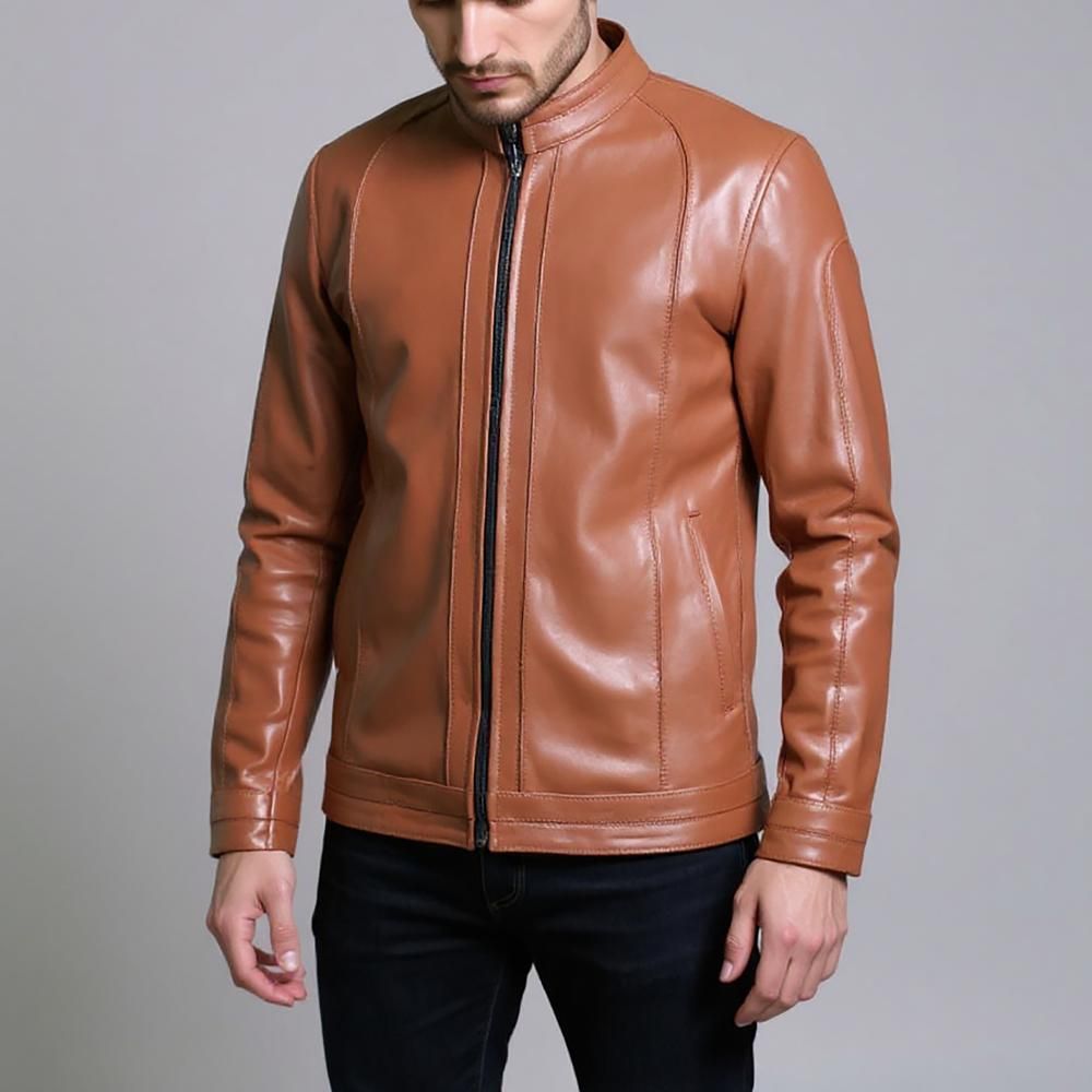 کت چرم مردانه چرمیران مدل شانون -  - 41