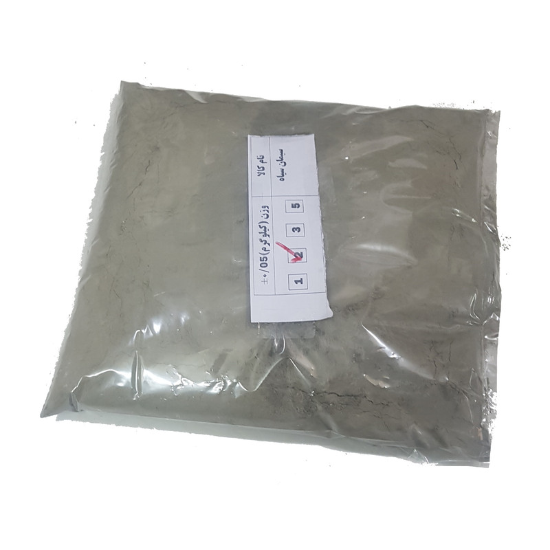 پودر سیمان سیاه مدل TRZ وزن 2000 گرم پودر سیمان سیاه مدل TRZ وزن 2000 گرم