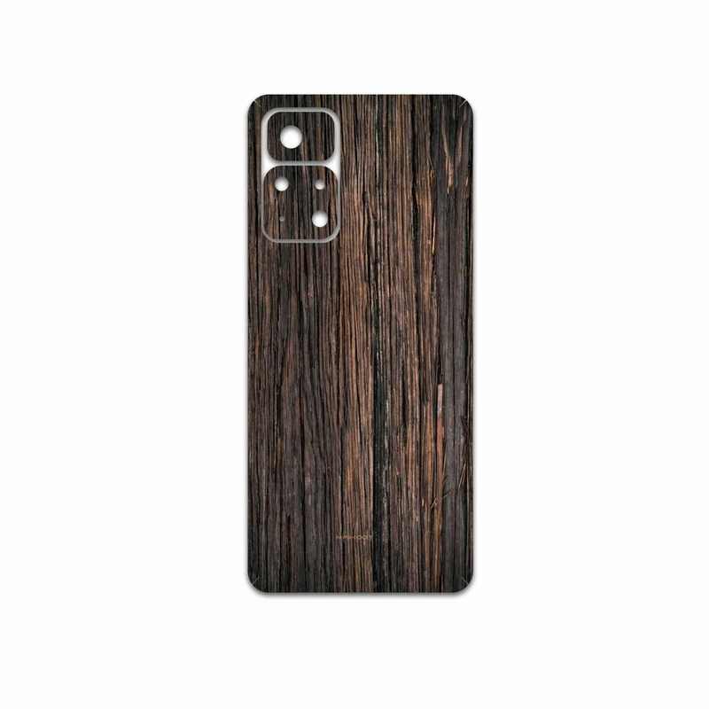 برچسب پوششی ماهوت مدل Burned-Wood مناسب برای گوشی موبایل شیائومی Poco M4 Pro 5G