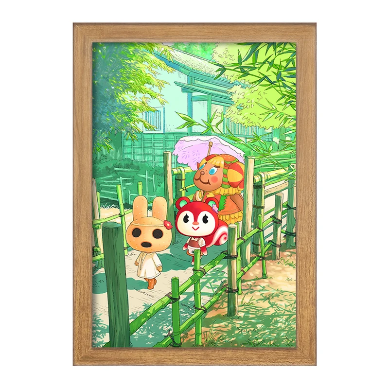 تابلو خندالو مدل بازی انیمال کراسینگ (Animal Crossing) کد 32677