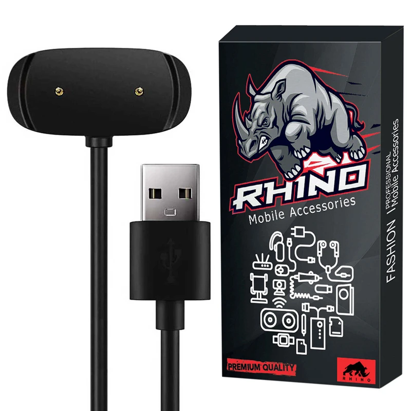 کابل شارژ راینو مدل R-Charge مناسب برای ساعت هوشمند امیزفیت GTR 3 / GTR 3 Pro