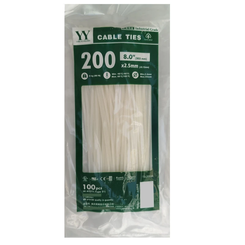 بست کمربندی وای وای مدل 20 سانتیمتری بسته 400 عددی