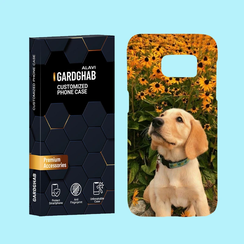 کاور گارد قاب علوی مدل حیوانات مناسب برای گوشی موبایل سامسونگ Galaxy S7