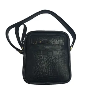 کیف دوشی مردانه مدل چرم کد A00114