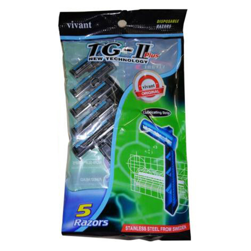 خود تراش ویوانت مدل TG-II PLUS کد 708 مجموعه 5 عددی خود تراش ویوانت مدل TG-II PLUS کد 708 مجموعه 5 عددی