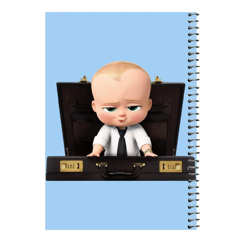 دفتر مشق 80 برگ اس جی مدل بچه رئیس     