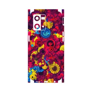 MAHOOT Vector Flower Garden Digital Art-FullSkin Cover Sticker for Oppo Reno 8 4G