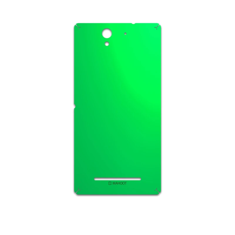 برچسب پوششی ماهوت مدل Matte-Green مناسب برای گوشی موبایل سونی Xperia C3 Dual
