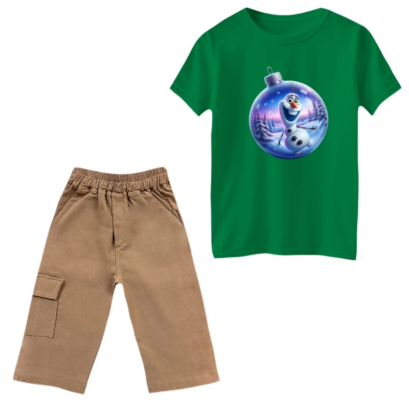 ست تی‌شرت و شلوارک پسرانه کد 10