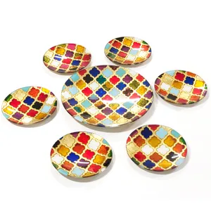 مجموعه ظروف هفت سین هفت پارچه مراکشی