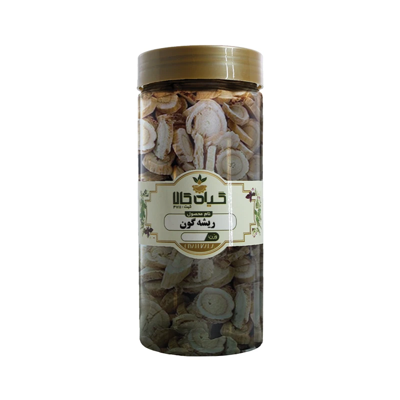 ریشه گون خشک گیاه کالا - 50 گرم 