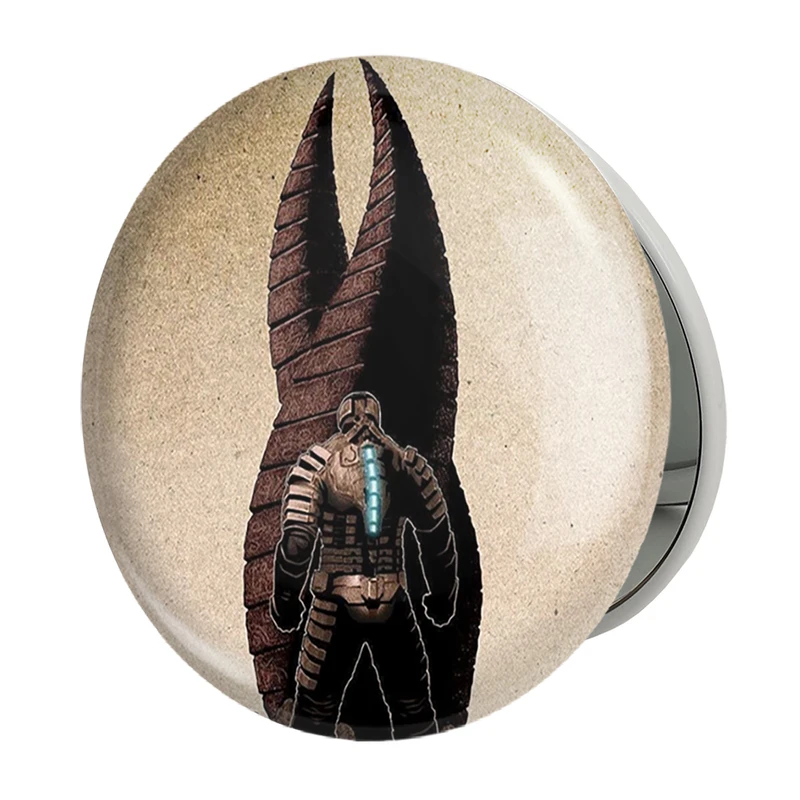 آینه جیبی خندالو طرح بازی دد اسپیس (Dead Space) مدل تاشو کد 35019