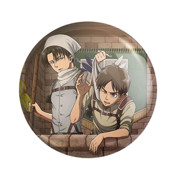 پیکسل خندالو مدل ارن و لیوای انیمه اتک آن تایتان کد 10962